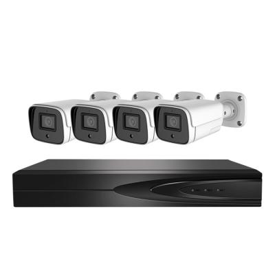 China H265 4CH 3MP Outdoor POE CCTV Camera Security With DVR System POE NVR Kit à venda