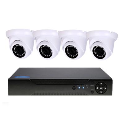 China Best Selling 4 Channel 5MP Indoor H.265 CCTV Dome Security Surveillance System en venta