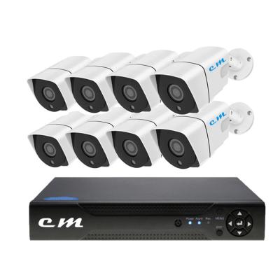 중국 5MP 8CH AHD CCTV Camera Night Vision Security Megapixel Waterproof Camera DVR Kit 판매용