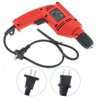 China 220V 420W 10A Multifunctional Household Electric Drill Handheld Tool with Switch and 10mm Rotation Adjustment Chuck Household Drill for sale