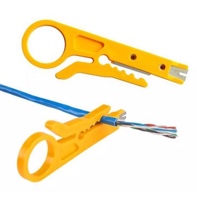 China Twisting Multifunctional Electric Cable Wire Cutter Knife Stripping Pliers Tools Portable Rimper Pliers Cable Wire Striper Tool for sale