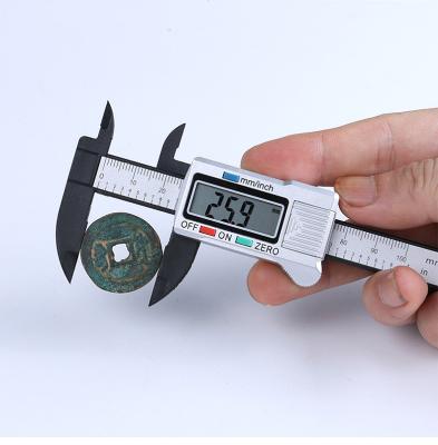 China Digital Multi Functional Vernier Caliper 0-150mm 6 Inch LCD Carbon Fiber Electronic Altimeter Micrometer Measuring Tool for sale