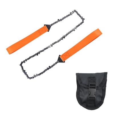 China Outdoor Portable Hand-Drawn Chainsaw Rescue Tool Multi-Function Pocket Wire Chain Saw Effect Mountaineering Field Saw for sale