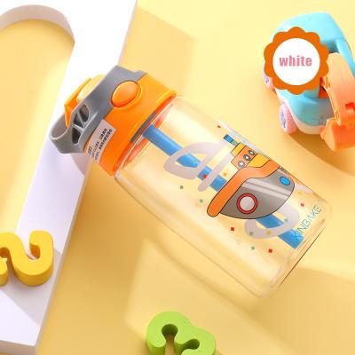 China Viable Wholesale Portable Clear Plastic School Cool Water Bottle For Kids for sale