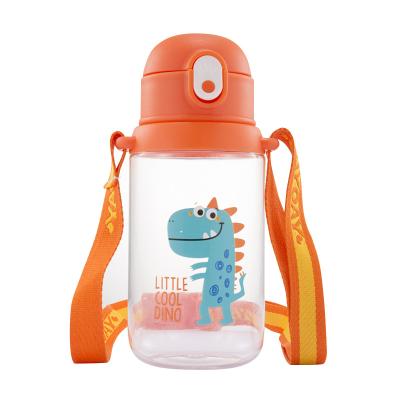 China Wholesale Viable Cartoon Character Clear Plastic Water Bottles For Kids Children for sale