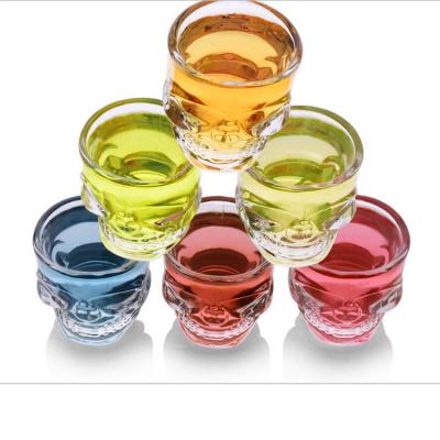 China Small Cute Cheap Viable 2021 Mini Creative Glass Cup Espresso Water Glass Wine Cup for sale