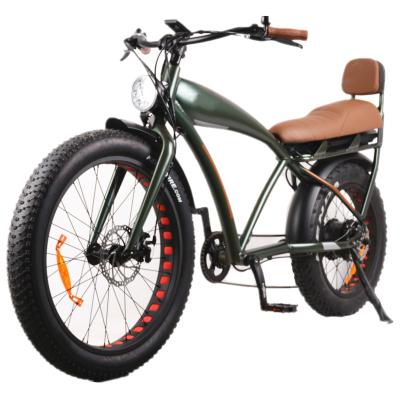 China 500W 800W Standard Classic Mountain Big Tires Big Wheels Beach Bike Motocross Motorbike Wild Off-Road Camping Electric Motorcycle Fat for sale