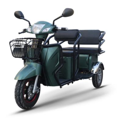 China Unisex Buying Mobility Fat Bike Tricycles Three Wheels Electric Scooter Elderly Double Seats Large Storage Basket Limited Truck Travel for sale