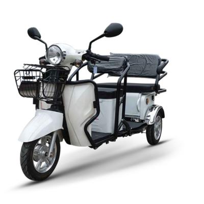 China Unisex Two People Two Seats Big Bucket Storage Truck Shopping Old Fat Tricycles Three Wheels Electric Scooter Reduced Mobility Bike Te koop