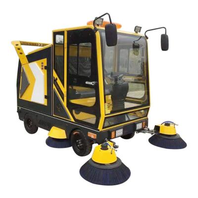 China Hotels Dual Motor High Power Full Automatic Park Road Sweeper Sprinkler Disinfection Vehicle Floor Garbage Cleaning Sweeping Robot à venda