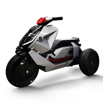 China ABS Cute AUX Plastic Kids Baby Kids Music Three Wheels ATV USB Electric Battery Car Bike Scooter Tricycle Motorcycle. luxury toy Te koop