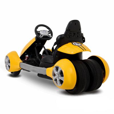 China Luxury SD USB MP3 Bling Music ABS Karting Motorcycle ATV Children Kids Toys Baby LED Light Car Battery Electric Bike Four-Wheel Scooter à venda