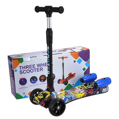 China Luxury Blue Tooth Music Bling Running Light Jet Push Baby Kids Children Balance Toys Cute Prey Learning Scooter Wheels Balance Scooters Te koop