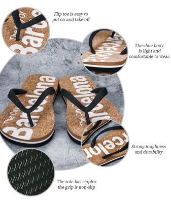 China Fashion Trend Unique Wide Feet Comfortable Cushioned Famous Beach Flip Flops For Men Unisex Leisure Wear Sublimation Slipper for sale