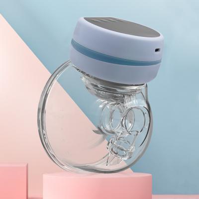 China BPA Free Smart Portable Hands Breast Pump Wireless Dual Silicone Electric Portable Port Electric Breast Pump for sale