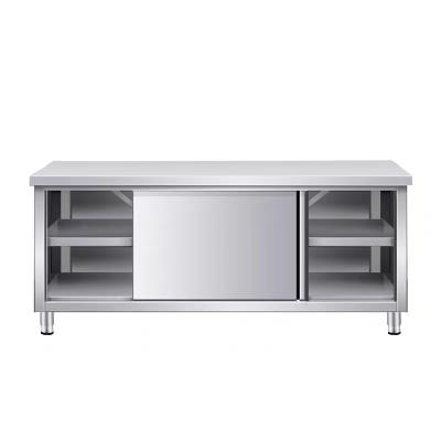 China Restaruant made in China high quality stainless steel workbench 304 stainless steel workbench cutting workbench for sale