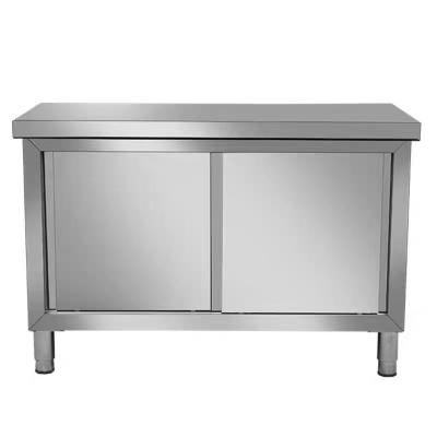 China New High Quality Restaruant Stainless Steel Work Table Kitchen Prep Table and Rack Wholesale for sale