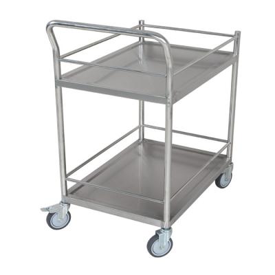 China Commercial Dining Restaruant Kitchen Stainless Steel Trolley Cart Restaurant Kitchen Hotel for sale