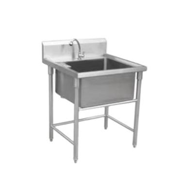 China Desgin Modern Commercial Kitchen Stainless Steel Star Hot Selling Customizable Thickened Single Sink for sale