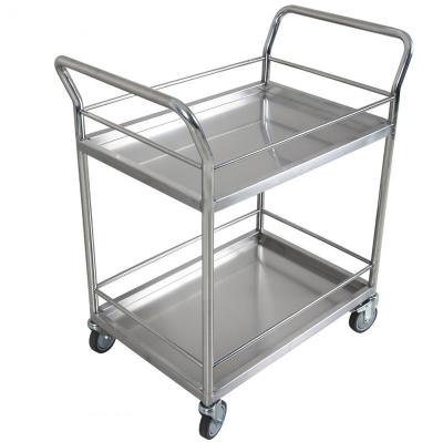 China Hot Selling Restaruant Stainless Steel Trolley Dining Car Commercial Kitchen Restaurant for sale