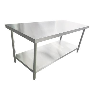 China Commercial Restaurant Restaurant Equipment Supplies Stainless Steel Kitchen Work Table with Gastronorm Pan Drawer Workbench for sale