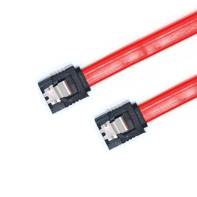 China YXY Camera SATA 6Gb/s Cable Pin 7P Male to Male Cable 7p Straight Plugs with 26AWG Latch Length Optional for sale