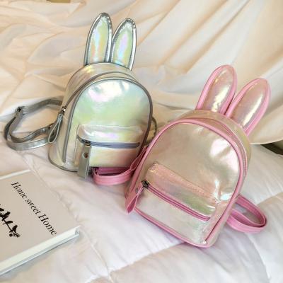 China New Arrival Cute Soft Kids Backpack Cartoon Rabbit Ears Baby Backpack Kindergarten School Bag For Children for sale