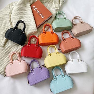 China New Arrival High Quality Mini Chains Handbag Candy Color Coin Purse Shoulder Cross Small - Portable Shell Bag Body Bag for sale