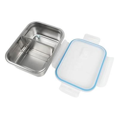 China Freshness Keeping Lihong Metal Bento Box With Storage Container With Compartment Stainless Steel Lunch Box Bento Box for sale