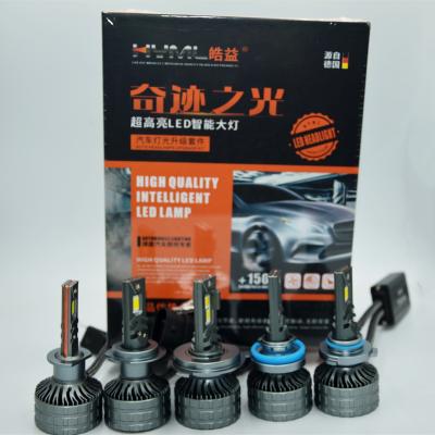 China HYML High Power Aluminum Car Led Headlight 80W Auto Led Headlight Bulb H1 H3 H4 H7 H11 9005 9006 880 Car Led Light 881 for sale