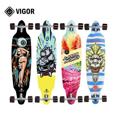 China Canadian maple 2018 New boosted Top speed Chinese Factory Wholesale off Road downhill longboard for sale