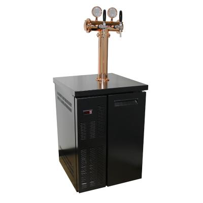 China Bar/Resaurant/Hot Selling 2 Stall/Home-use USA Barrels High Grade Kegerator Beer Cooler Bar Equipment for sale