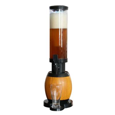 China High Quality Eco-friendly Beer Tower For KTV Bar And Beverage Juice Dispenser With LED Light for sale