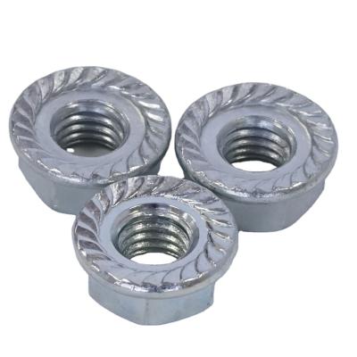 China Heavy Industry DIN 6923 M8 Castellated Hex Flange Nut, 2000 Pcs for sale