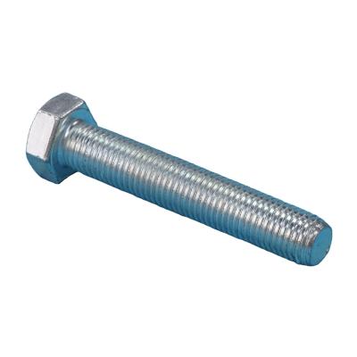 China DIN933 Steel Class 10.9 Full Blue Zinc / White Wire Hex Bolts M16*90, 30 pcs per box (unit sales) for sale