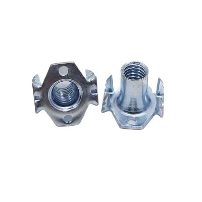 China Heavy Industry Four Claw T Nut with Envy, Multi-Direction T Nut, Size 5/16-18 for sale