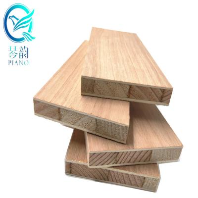 China High quality Malacca wood finger piano poplar furniture/decoration common block laminate 18mm pine board for sale