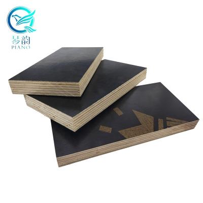 China High Quality Farmhouse Poplar Brown Film Faced Plywood Or Black Film Faced 18mm For Concrete Formwork for sale