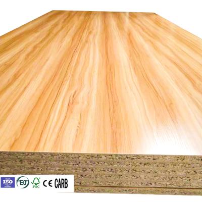 China Contemporary 16mm Melamine Face Moisture Resistant Chipboard / Selling Wooden Chipboard And Oriented Chipboard for sale