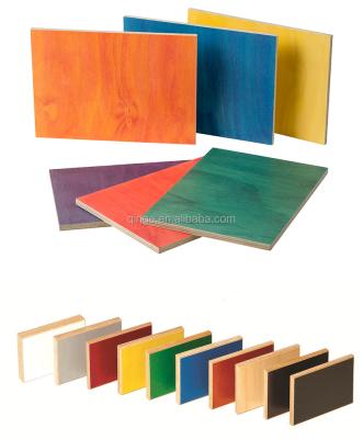 China Contemporary White Melamine Film Laminated Commercial Melamine Plywood / Plywood Sheets for sale