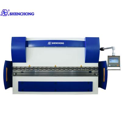 China cnc amada shenchong yawei steel bending machine brass / copper press brake used hydraulic press brake for sale