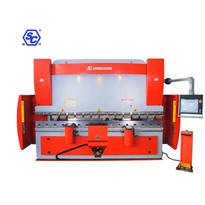 China 8 Axis CNC Brass/Copper Press Brake 100T With Amada Promecam Punch Die Clamping DELEM DA66T CNC Control System for sale