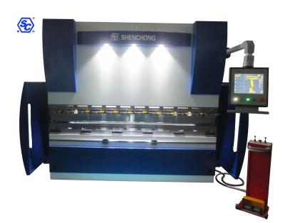 China Sheet Metal Machining CNC Servo Hybrid Sheet Metal Press Brake Machine WDK-160T/2500 for sale