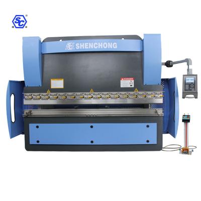 China Carbon Steel CNC Bending Machine Hydraulic Press Brass/Copper Metal Plate Brake for sale