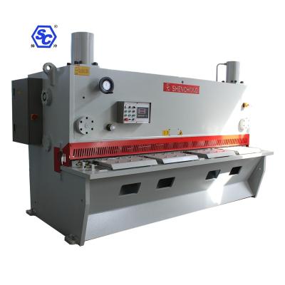 China Construction worksÂ   Hydraulic Sheet Metal Guillotine Shear QC11K-20x2500 NC for sale