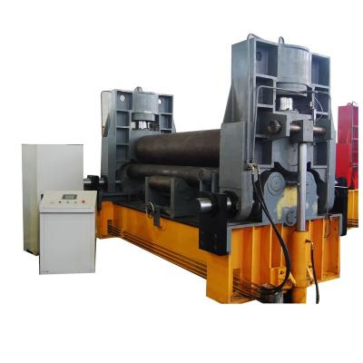 China Construction projects 10mm steel plate roll machine 3 roll rolling mill roller machine for sale