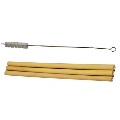 China Eco-Friendly Eco-friendly Natural Paper Bamboo Straw Food Drinking Wooden Bamboo Drinking Straw for sale