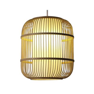 China Art Unique Modern Design Vietnam modern led ceiling pendant retro bamboo lamps for sale