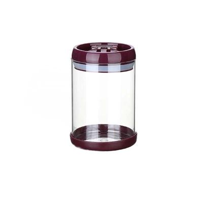 China Kitchen Airtight Organization Canisters Kitchen Storage Containers Freshness Preservation Glass Food Storage Container for sale