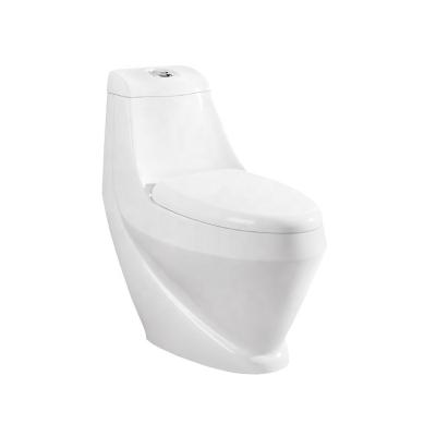 China Hot Sale KD-T042P Double-Flow Ceramic One Piece WC Toilet, One Piece WC Bathroom Toilet for sale